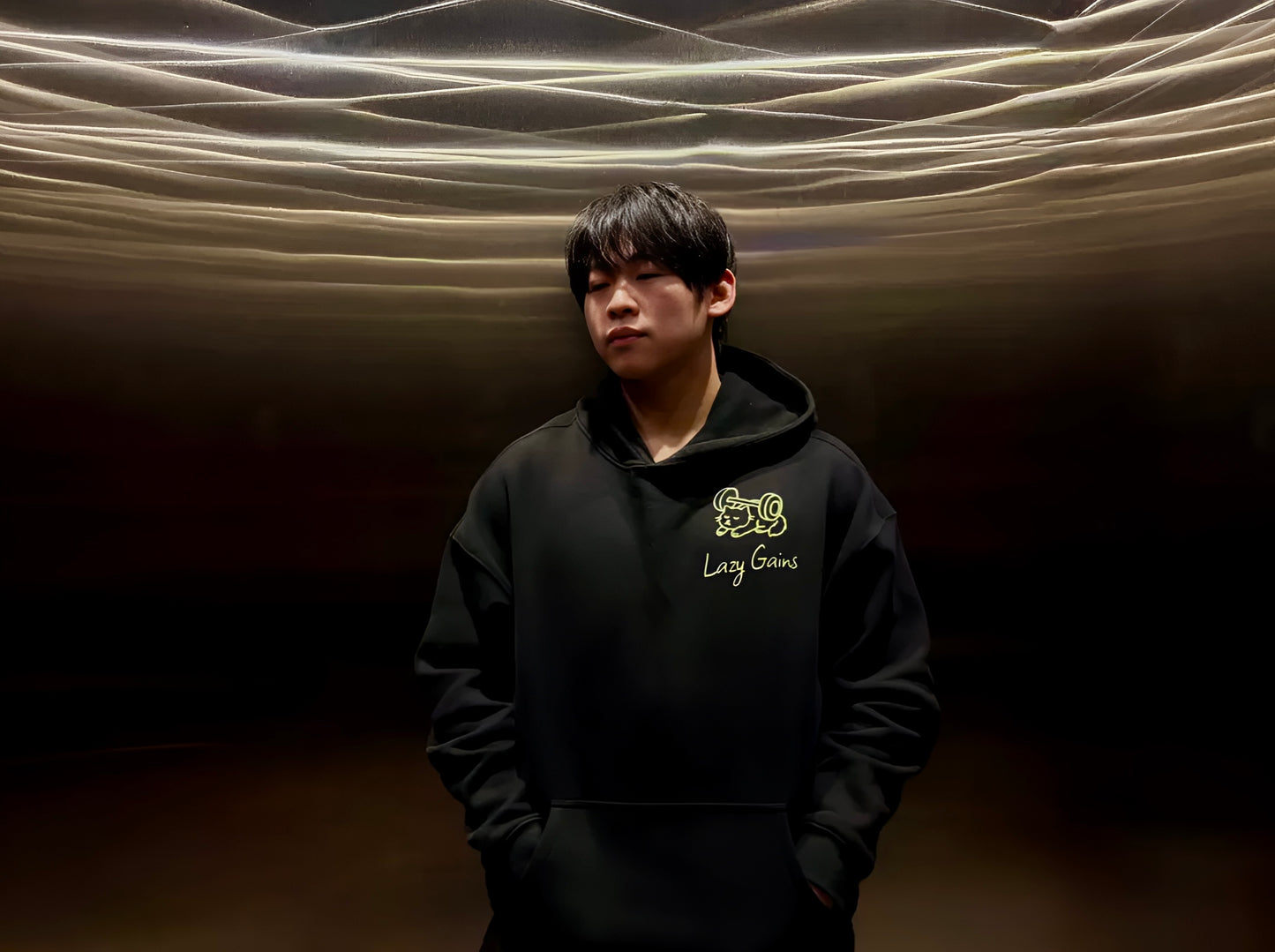 Ambient Night Oversized Hoodie
