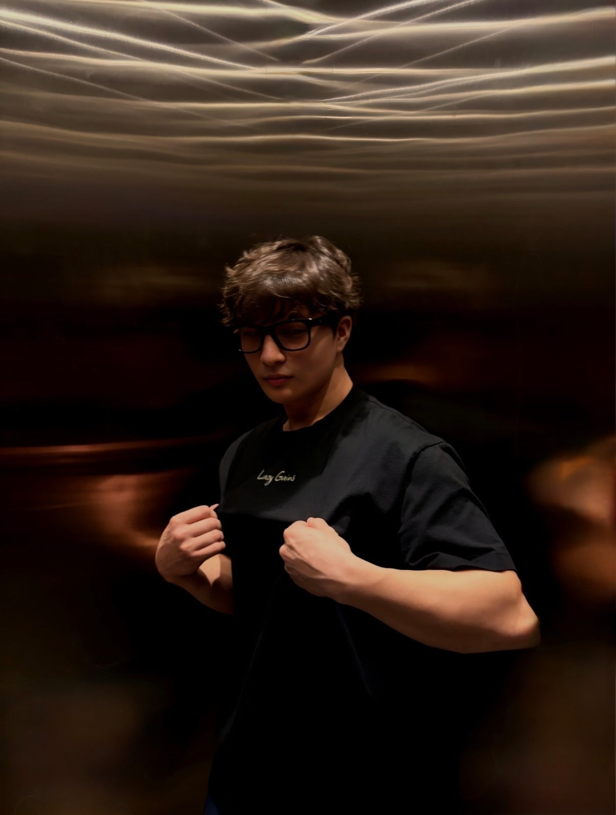 Ambient Night Boxy Shirt