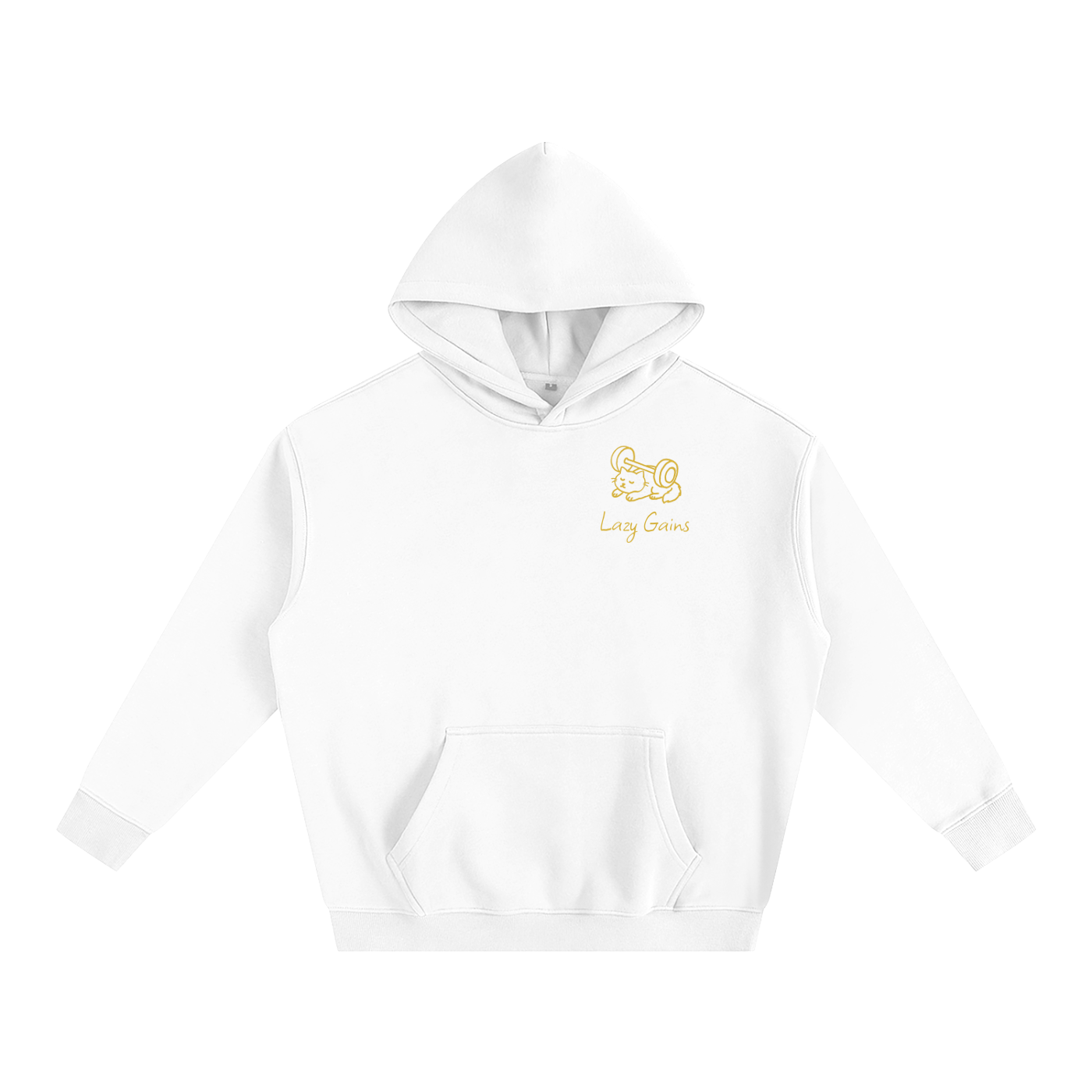 Golden Haze Oversized Hoodie