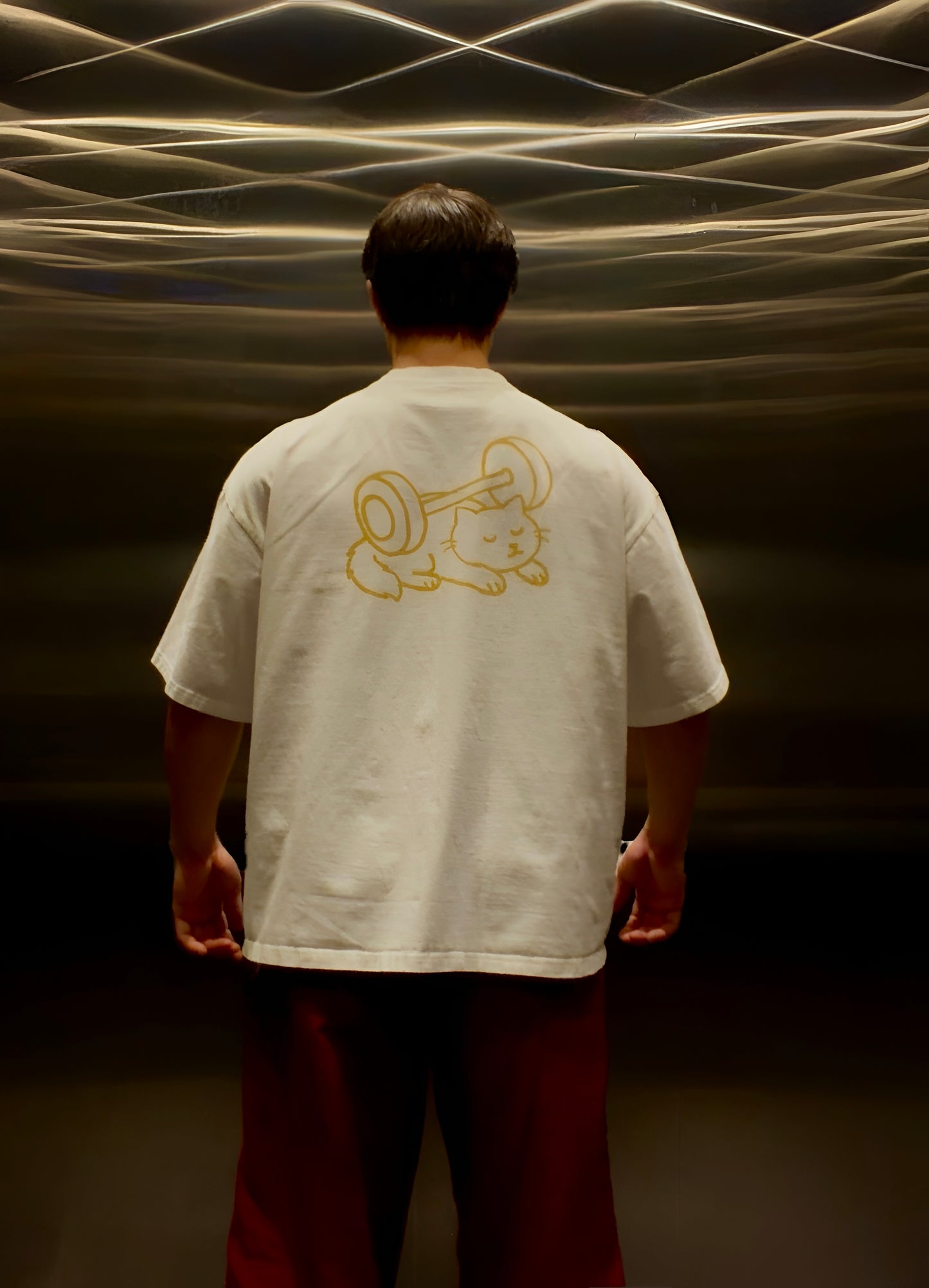 Golden Haze Boxy Shirt