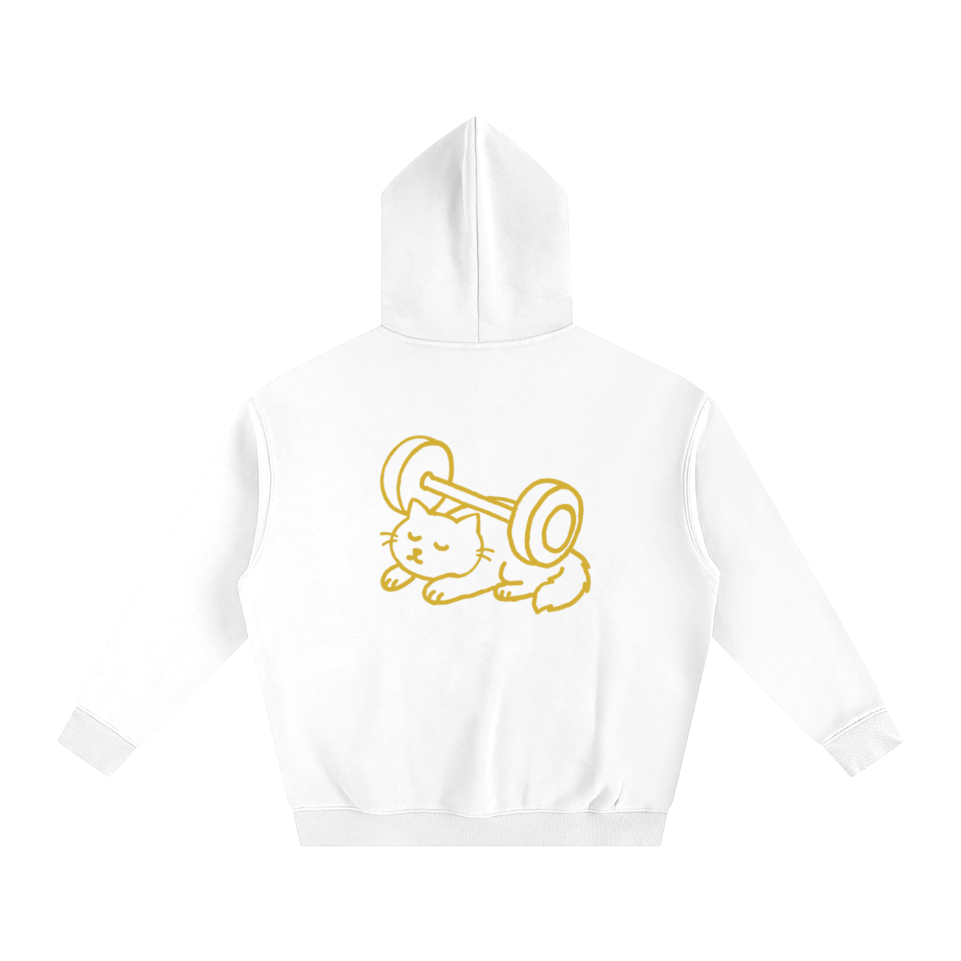 Golden Haze Oversized Hoodie