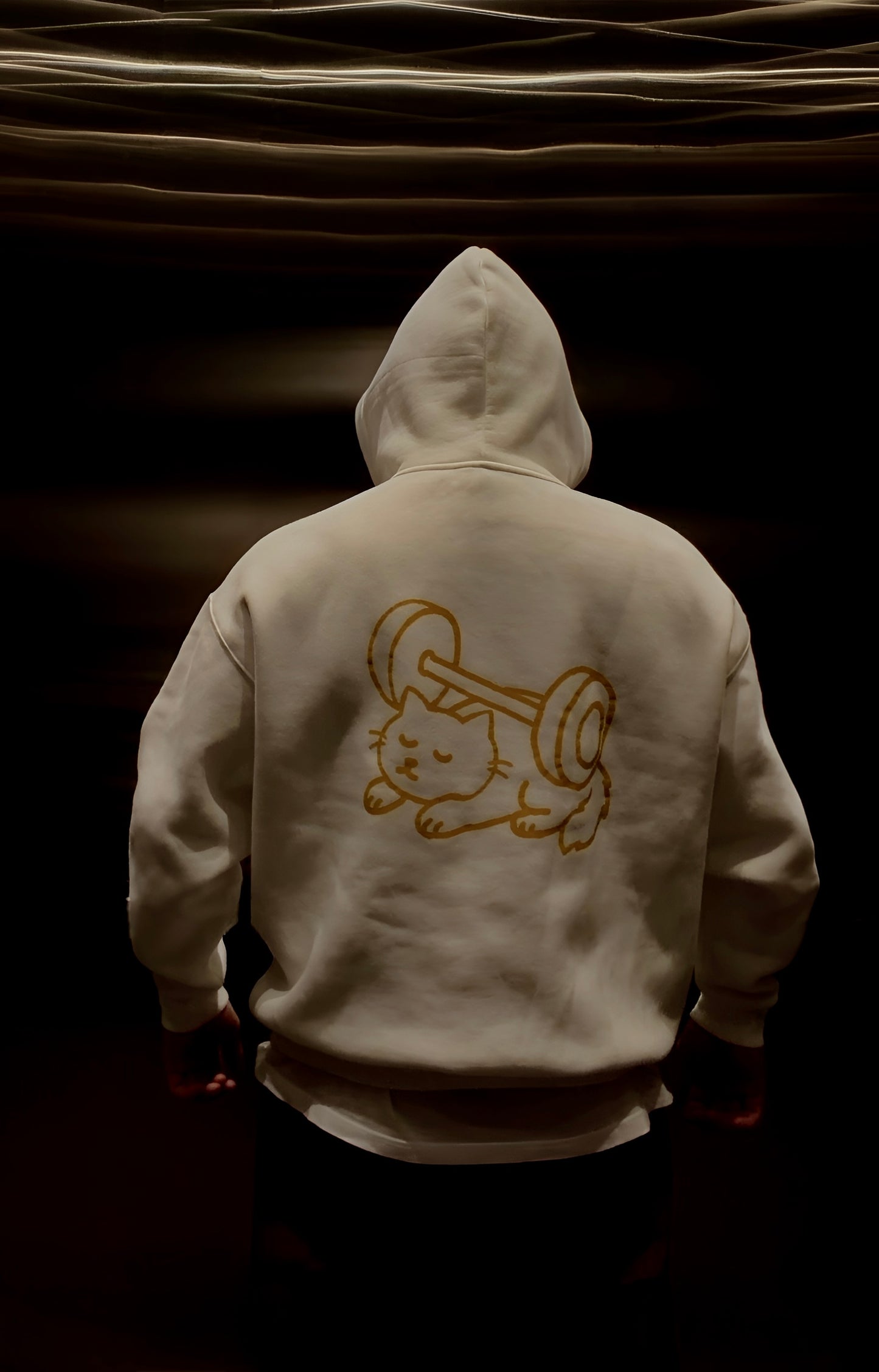 Golden Haze Oversized Hoodie