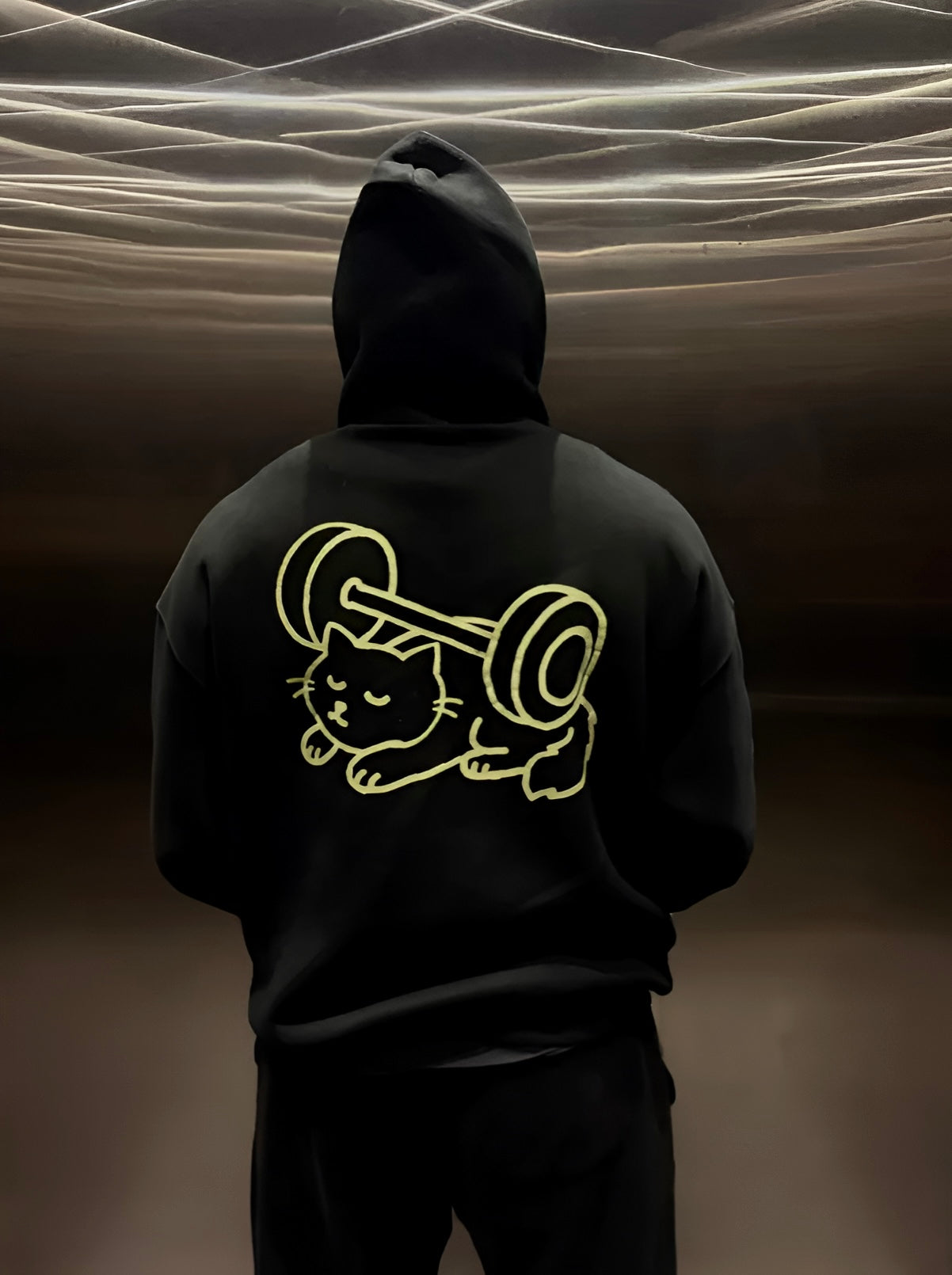 Ambient Night Oversized Hoodie