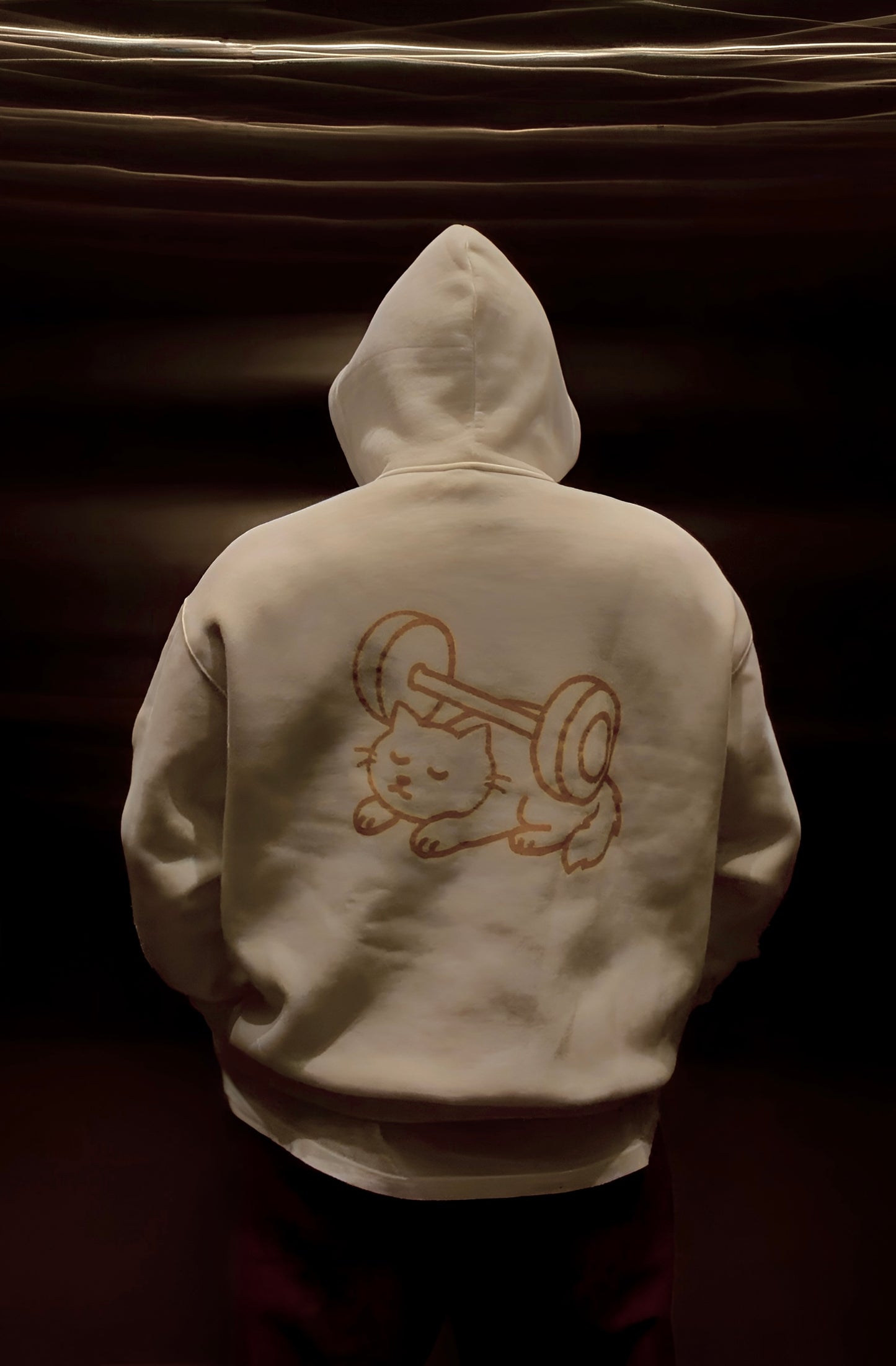 Golden Haze Oversized Hoodie